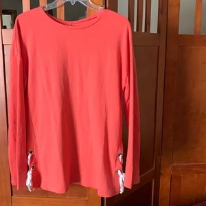 COPY - Caslon Knit Top With Contrasting Side Ties